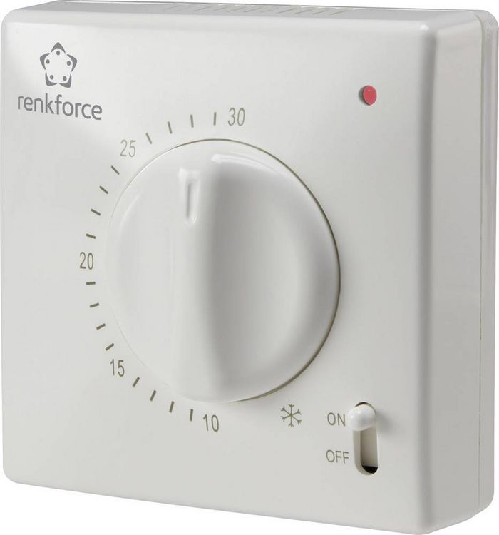 Produktbild: Renkforce TR-93 TR-93 Raumthermostat Aufputz 1St.