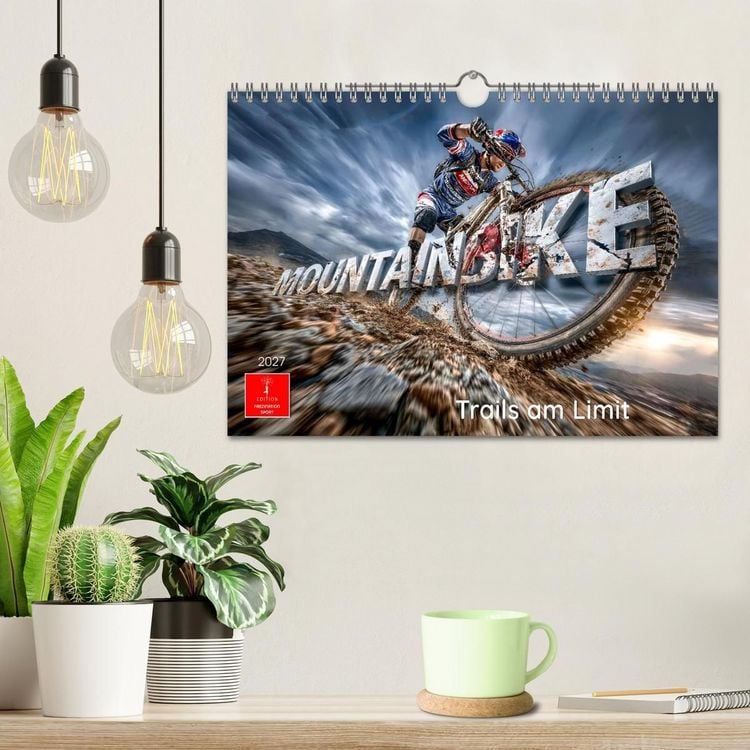 Produktbild: Mountainbike - Trails am Limit (Wandkalender 2027 DIN A4 quer), CALVENDO Monatskalender
