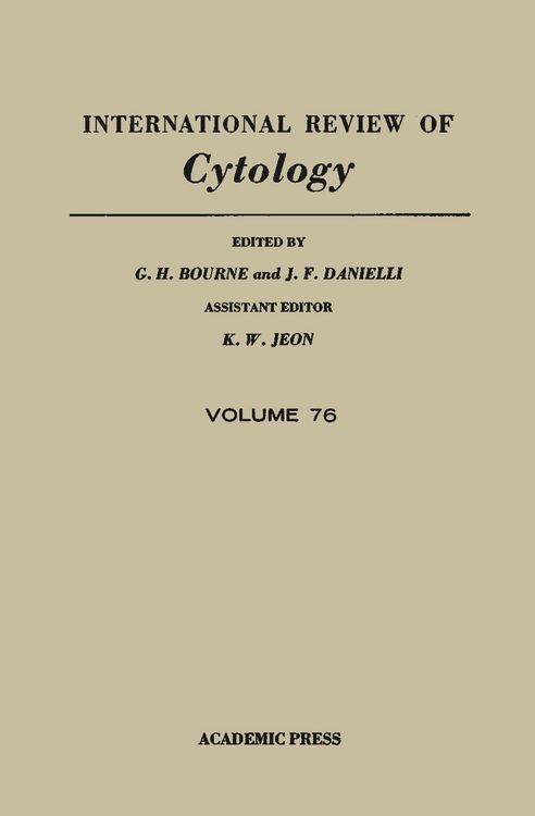Produktbild: International Review of Cytology