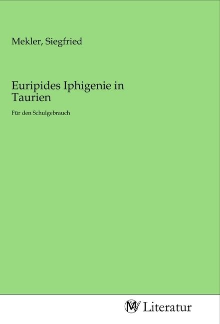 Produktbild: Euripides Iphigenie in Taurien