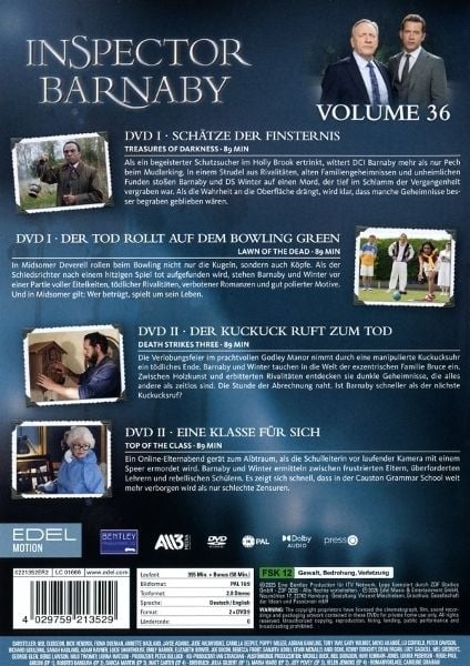 Produktbild: Inspector Barnaby, Staffel 36 [2 DVDs]