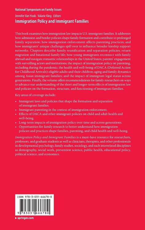Produktbild: Immigration Policy and Immigrant Families