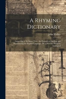 Produktbild: A Rhyming Dictionary