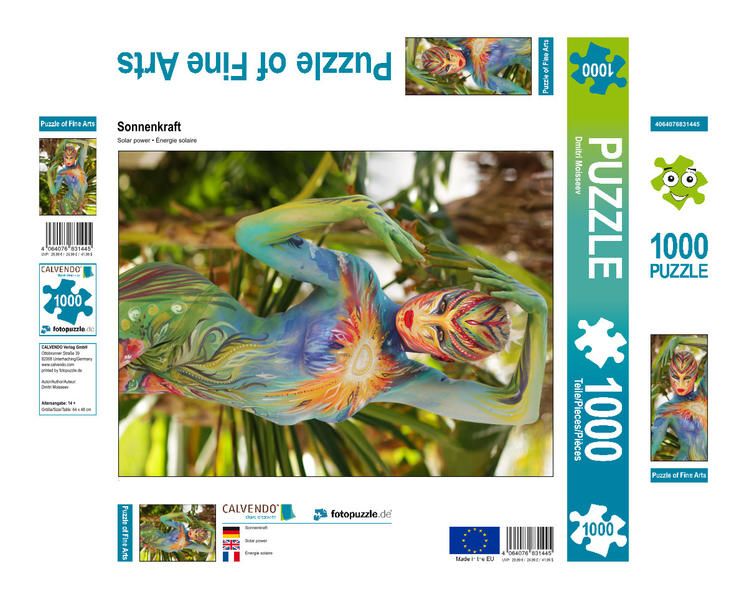 Produktbild: CALVENDO Puzzle Sonnenkraft | 1000 Teile Lege-Gr&ouml;&szlig;e 64x48cm Foto-Puzzle f&uuml;r gl&uuml;ckliche Stunden