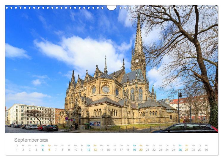 Produktbild: Leipzig - Spaziergang durch Epochen (Wandkalender 2026 DIN A3 quer), CALVENDO Monatskalender