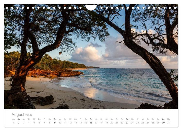 Produktbild: Cuba - Unter der Sonne der Karibik (Wandkalender 2026 DIN A4 quer), CALVENDO Monatskalender