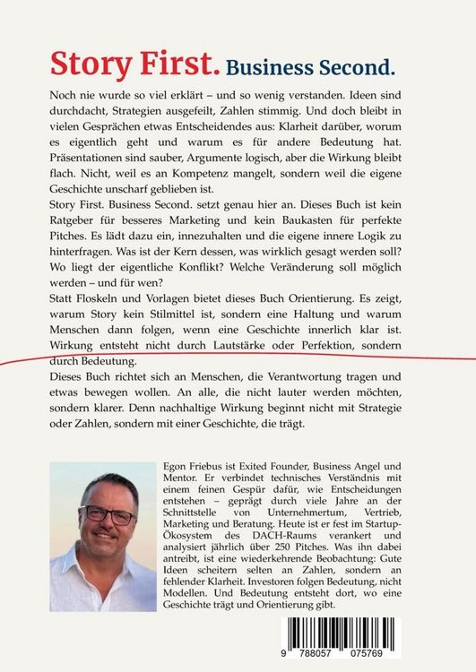 Produktbild: Story First. Business Second.