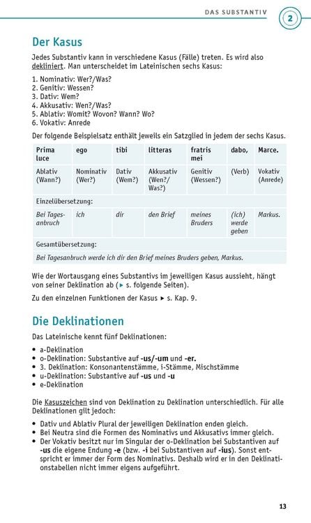 Produktbild: PONS Grammatik kurz & b&uuml;ndig Latein