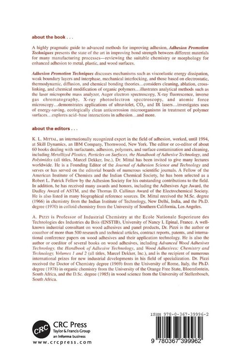 Produktbild: Adhesion Promotion Techniques