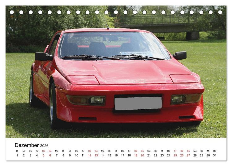 Produktbild: Oldtimer aller Art (Tischkalender 2026 DIN A5 quer), CALVENDO Monatskalender