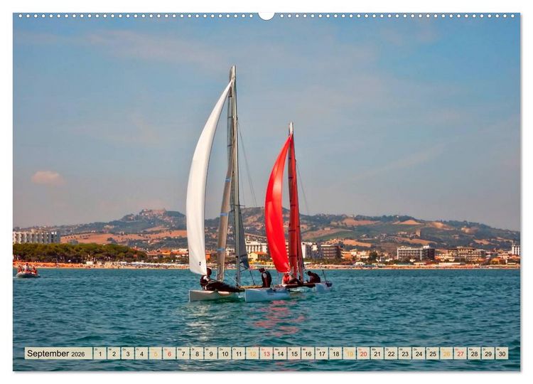 Produktbild: Abruzzen, vom Apennin bis an die Adria (Wandkalender 2026 DIN A2 quer), CALVENDO Monatskalender