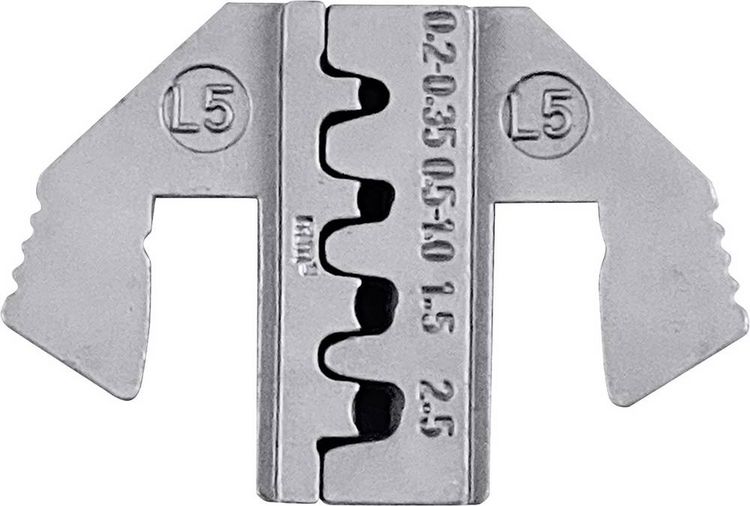 Produktbild: TOOLCRAFT TO-9627231 Crimpeinsatz MCP 2.8 Kontakt, JPT Flachkontakt, Sensorserienkontakt 0.2 bis 2.5 mm&sup2;