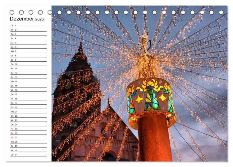 Produktbild: Mainz - Ansichtssache (Tischkalender 2026 DIN A5 quer), CALVENDO Monatskalender
