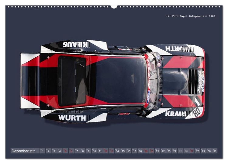 Produktbild: Tourenwagen Classics (hochwertiger Premium Wandkalender 2026 DIN A2 quer), Kunstdruck in Hochglanz