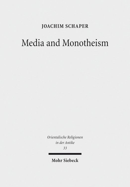 Produktbild: Media and Monotheism