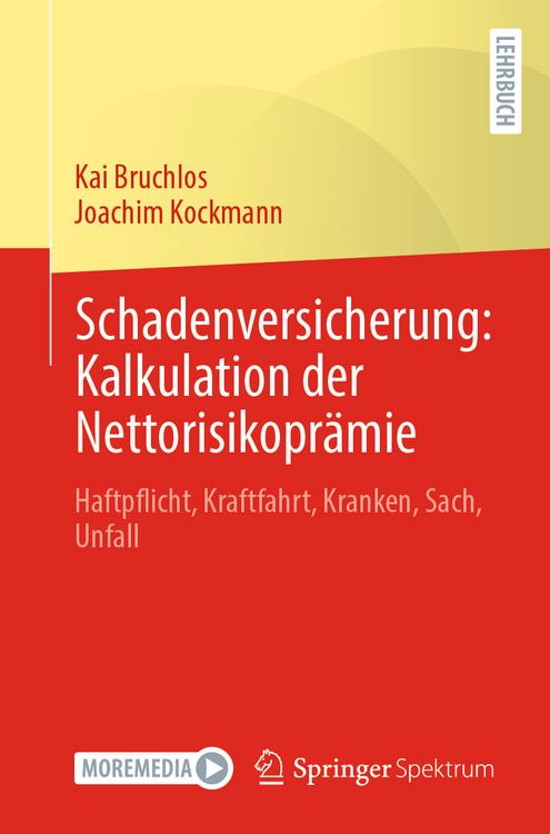 Produktbild: Schadenversicherung: Kalkulation der Nettorisikopr&auml;mie