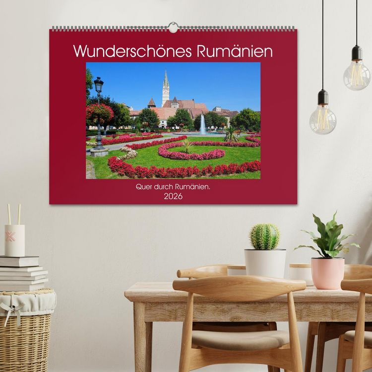 Produktbild: Wundersch&ouml;nes Rum&auml;nien (Wandkalender 2026 DIN A2 quer), CALVENDO Monatskalender