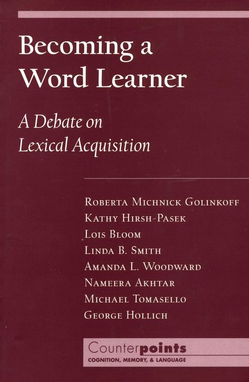Produktbild: Becoming a Word Learner
