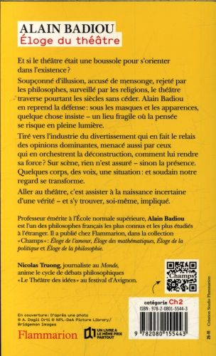 Produktbild: Eloge du th&eacute;&acirc;tre