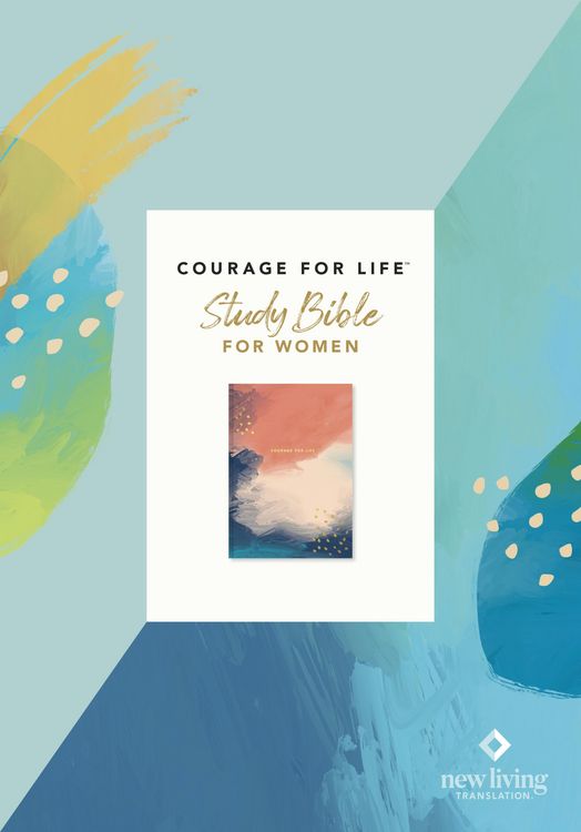 Produktbild: NLT Courage for Life Study Bible for Women