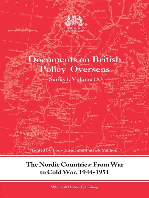 Produktbild: The Nordic Countries: From War to Cold War, 1944-51