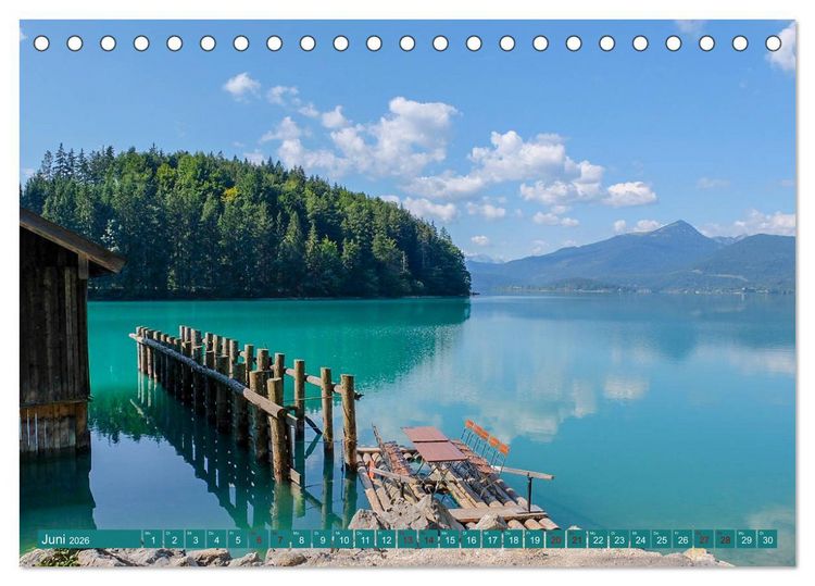Produktbild: Mein Tirol und Alpenvorland (Tischkalender 2026 DIN A5 quer), CALVENDO Monatskalender