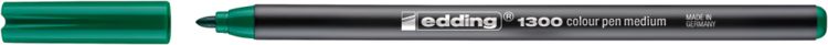 Produktbild: edding 1300 Fasermaler medium gr&uuml;n