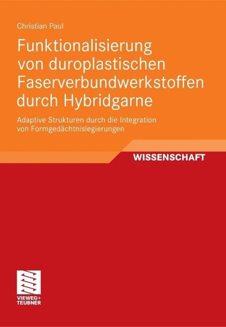 Produktbild: Funktionalisierung von duroplastischen Faserverbundwerkstoffen durch Hybridgarne