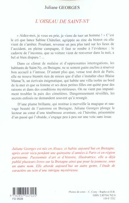 Produktbild: L'oiseau de Saint-Ny