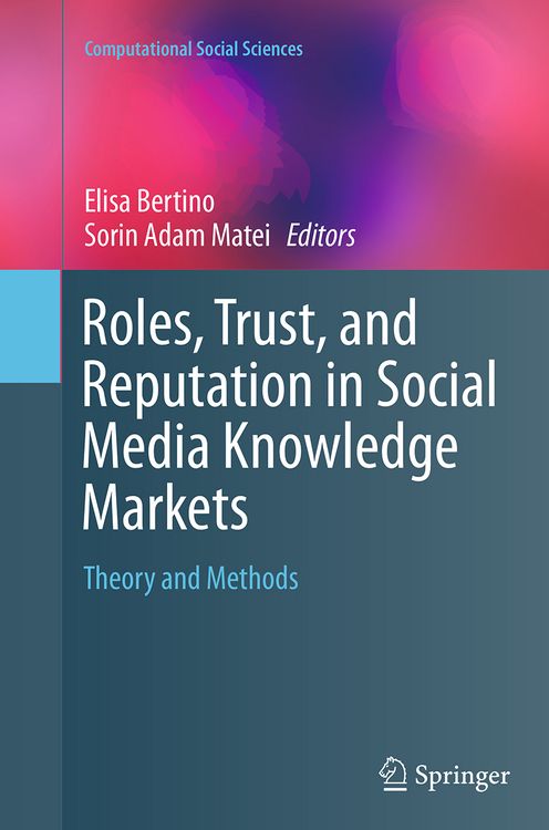 Produktbild: Roles, Trust, and Reputation in Social Media Knowledge Markets