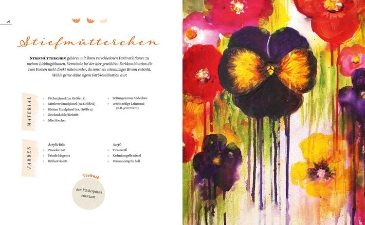 Produktbild: Blumen malen