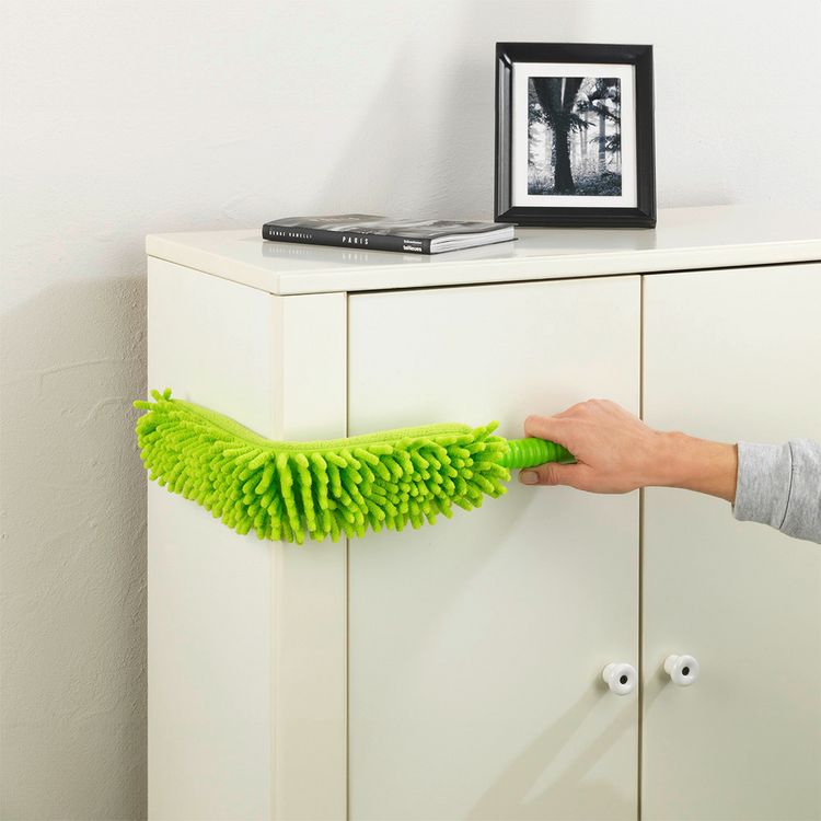 Produktbild: Teleskop-Staubschwert mit Knickgelenk, magnetisch anziehender Staubwischer