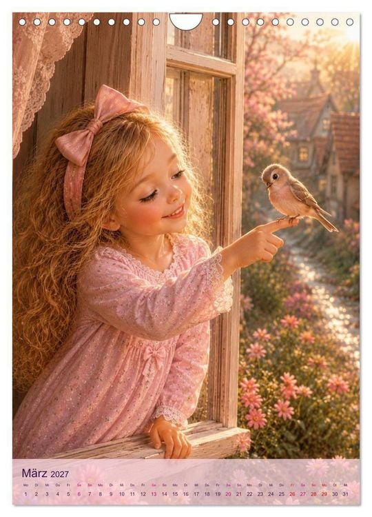 Produktbild: Little Denise (Wandkalender 2027 DIN A4 hoch), CALVENDO Monatskalender