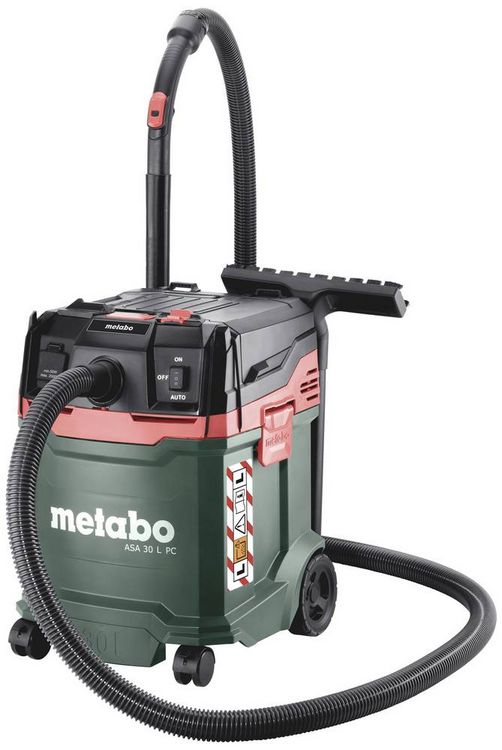 Produktbild: Metabo ASA 30 L PC 602086000 Nass-/Trockensauger 1er Set 1200 W 30 l Staubklasse L zertifiziert, antistatisch