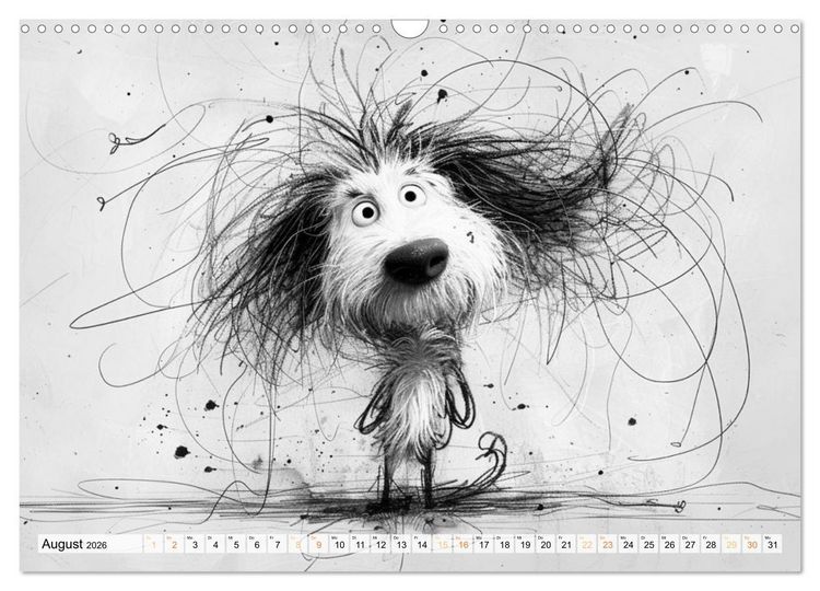 Produktbild: Tierisches Tohuwabohu (Wandkalender 2026 DIN A3 quer), CALVENDO Monatskalender