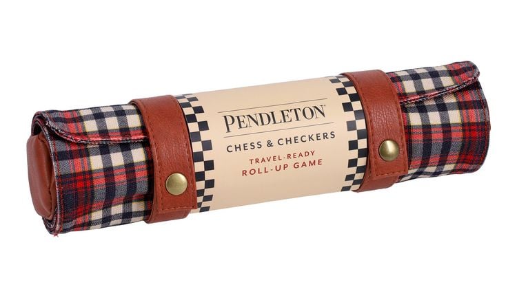 Produktbild: Pendleton Red Black Check Pattern Chess & Checkers