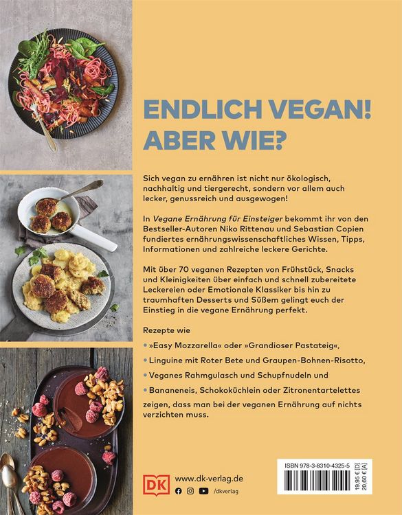 Produktbild: Vegane Ern&auml;hrung f&uuml;r Einsteiger
