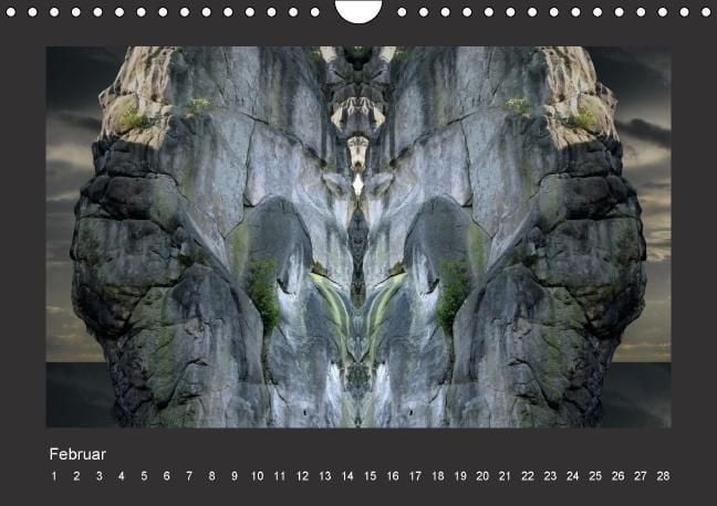Produktbild: Spiegelwelten - die Externsteine (Wandkalender immerw&auml;hrend DIN A4 quer)