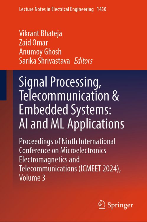 Produktbild: Signal Processing, Telecommunication & Embedded Systems: AI and ML Applications