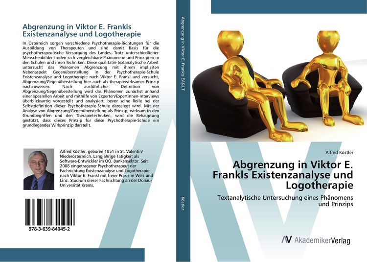 Produktbild: Abgrenzung in Viktor E. Frankls Existenzanalyse und Logotherapie