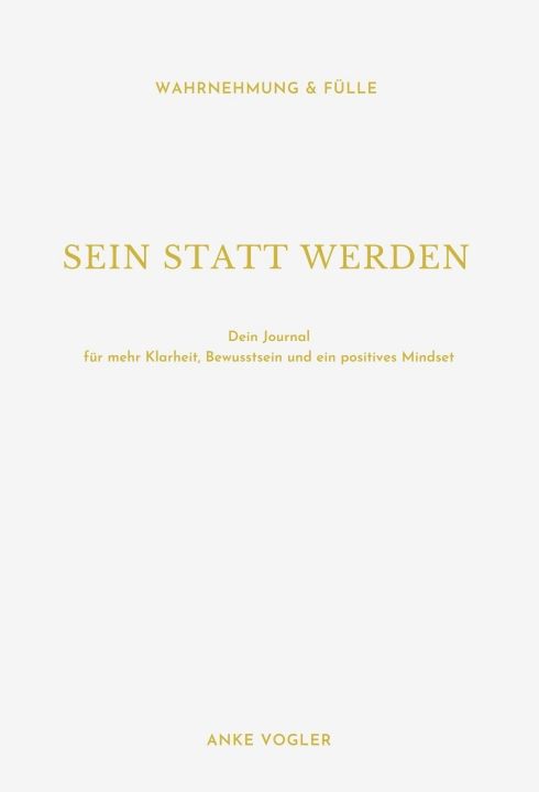 Produktbild: SEIN STATT WERDEN