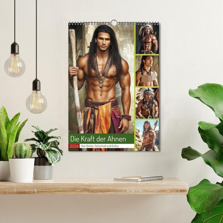 Produktbild: Die Kraft der Ahnen (Wandkalender 2026 DIN A3 hoch), CALVENDO Monatskalender