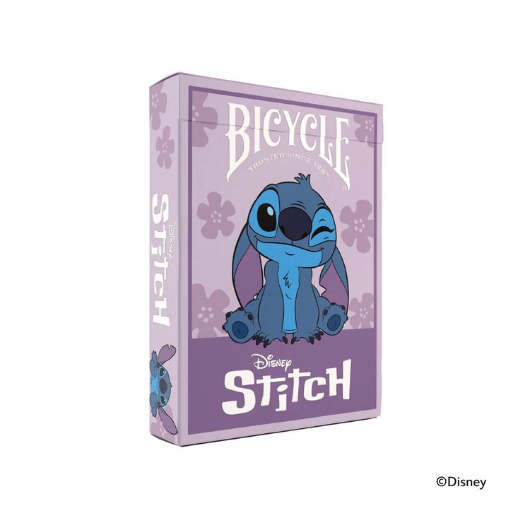 Produktbild: Bicycle&reg; Disney Stitch Purple (Designer Spielkarten, Poker, Skat...)
