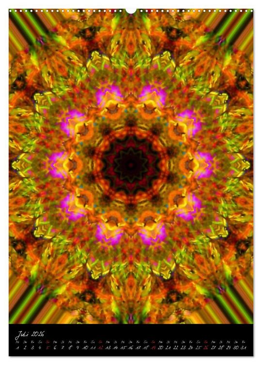 Produktbild: Mandala - Esoterik & Meditation (Wandkalender 2026 DIN A2 hoch), CALVENDO Monatskalender