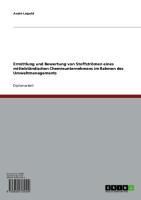 Produktbild: Ermittlung und Bewertung von Stoffstr&ouml;men eines mittelst&auml;ndischen Chemieunternehmens im Rahmen des Umweltmanagements