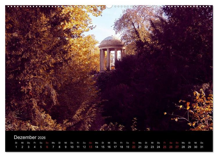 Produktbild: Sch&ouml;ne Heimat W&ouml;rlitzer Park (hochwertiger Premium Wandkalender 2026 DIN A2 quer), Kunstdruck in Hochglanz