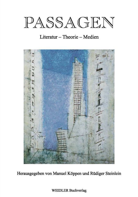 Produktbild: Passagen. Literatur - Theorie - Medien