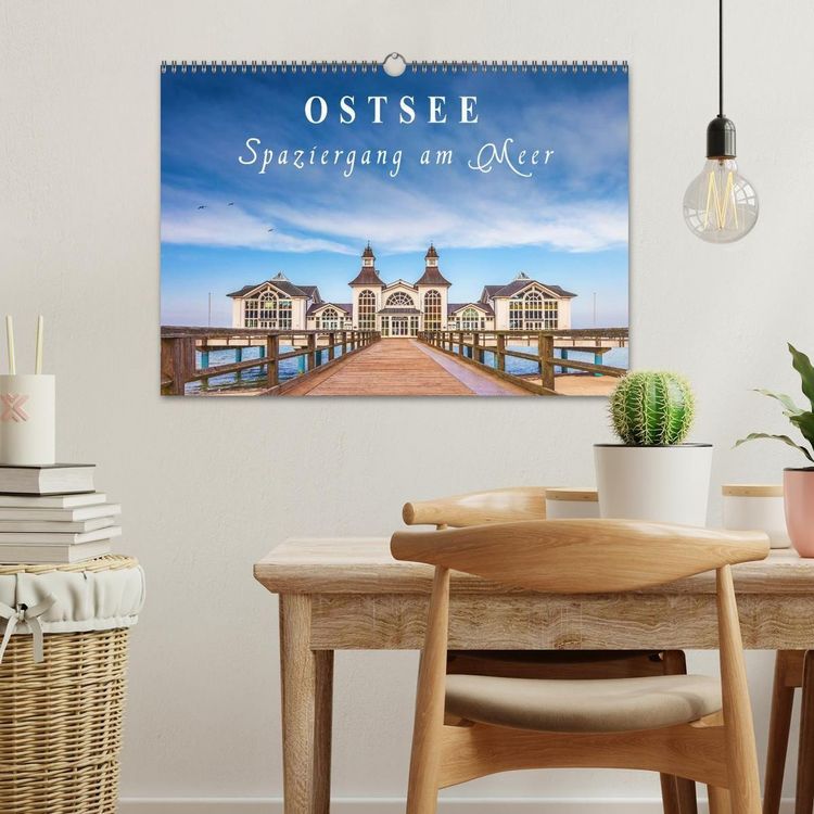Produktbild: Ostsee - Spaziergang am Meer (Wandkalender 2026 DIN A3 quer), CALVENDO Monatskalender