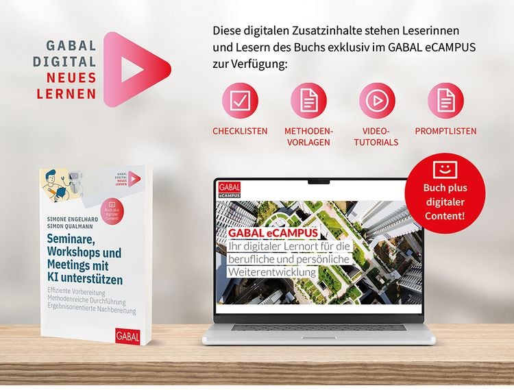 Produktbild: Seminare, Workshops und Meetings mit KI unterst&uuml;tzen