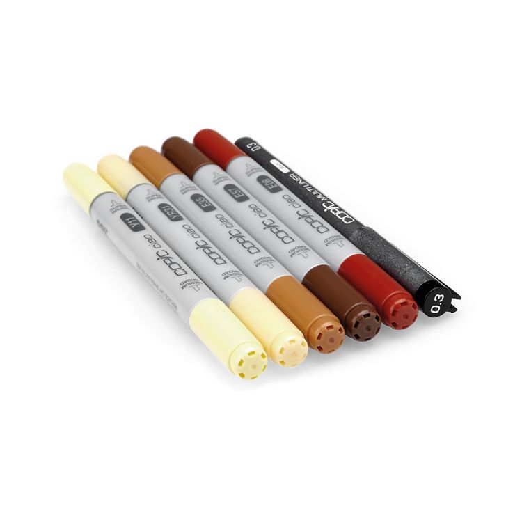 Produktbild: Copic Marker Set Ciao 5+1 Hair Tones 1